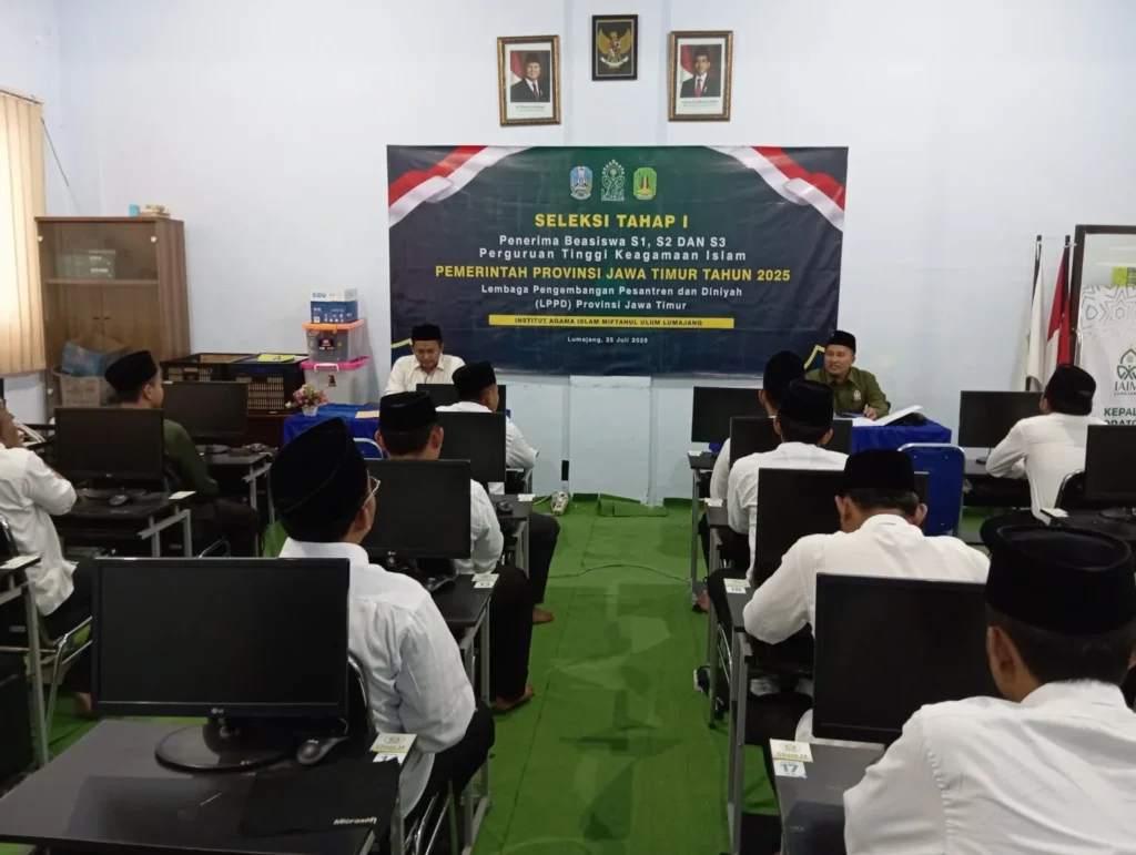 Puluhan Peserta Lolos Tahap I Seleksi Beasiswa LPPD Jawa Timur 2025 di IAIM Lumajang